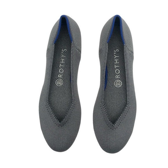 Rothy’s The Flat‎ Dove Gray Rare Women’s Size 9 - Picture 2 of 9